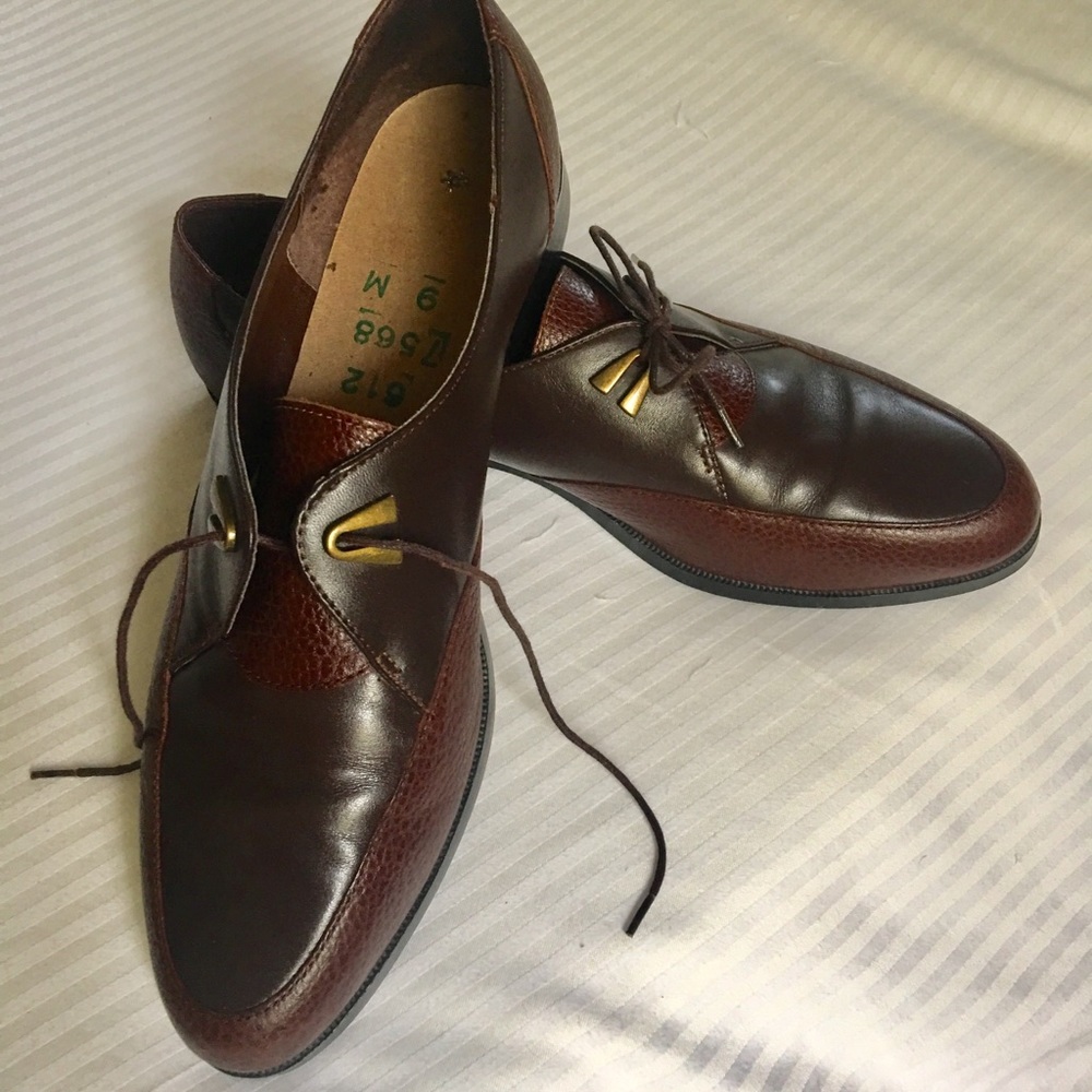 Rockport Oxfords Womens Brown Leather LaceUp Shoes